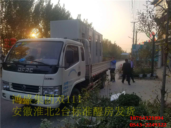 【发货案例现场实拍】安徽淮北两台大型控温精确温差在1度以内醒发房发货，实力商家，更品质，更可靠，更贴心-源头工厂，支持定做